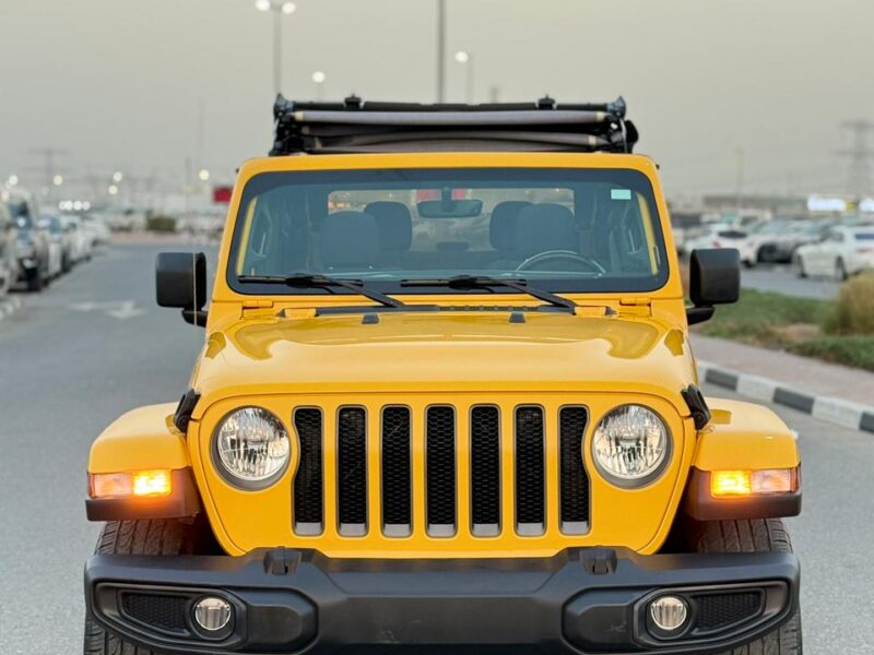 2021 Jeep Wrangler 4x4 Edition 80th Anniversary 2.0L V4 Turbo Yellow Black SUV