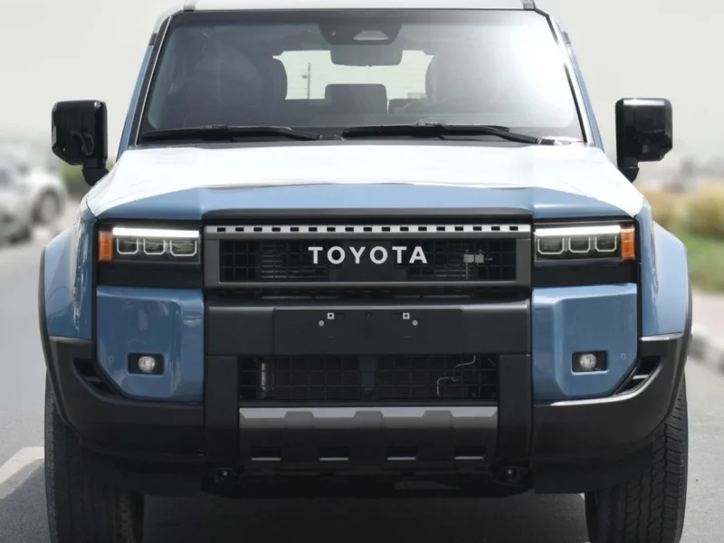 2026 Toyota Prado Adventure Dual Tone 2.4T 4 Cylinders Engine Blue Black SUV