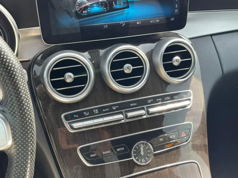 2020 Mercedes Benz C63 S AMG 4 Liters V8 TWIN TURBO Grey Black Coupe