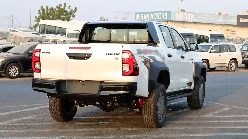 2025 Toyota Hilux GR Sport 6 Cylinders Engine White Black Pick Up Truck