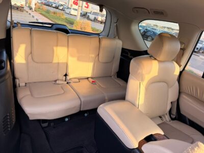 2021 NISSAN ARMADA SL 5.6 Liters V8 Cylinder Engine Black Beige SUV RWD