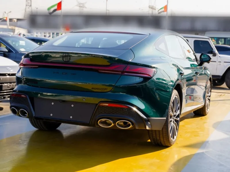 2025 MG MG 7 4 Cylinders Petrol Engine Green Sedan GCC Specs