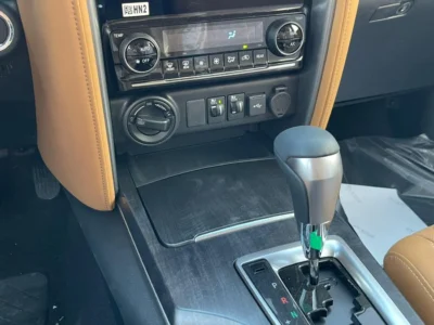 Toyota Fortuner SR5 Plus 4.0L V6 Cylinder PETROL 2025 GCC White Tan SUV