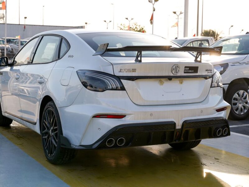 2025 MG MG 6 4 Cylinders Petrol Engine White Black Sedan GCC Specs
