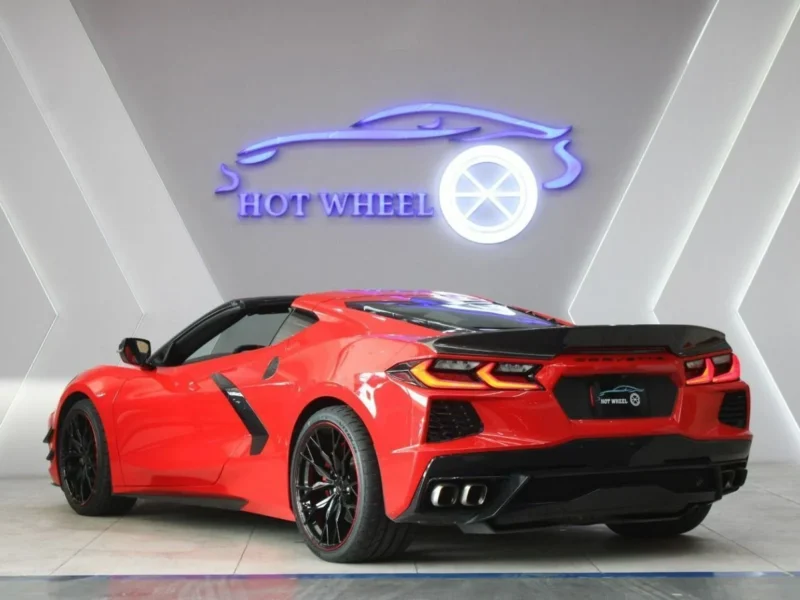 2021 Chevrolet Corvette STINGRAY 6.2 Liter V8 Engine Red Convertible RWD