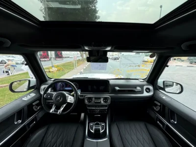 2022 Mercedes-Benz G-Class G 63 AMG 8 Cylinders Engine White Black Wagon