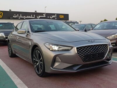 2021 Genesis G70 2.0L 4 Cylinders Petrol Engine Silver Black Sedan American Specs
