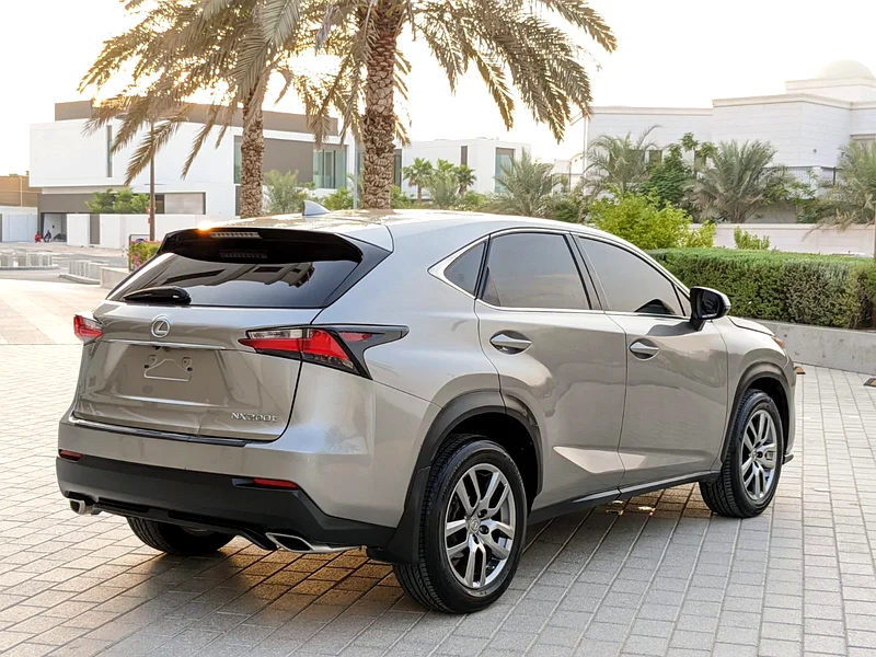 2017 Lexus NX-Series NX 200t 4 Cylinders Engine Gold Black SUV American Specs