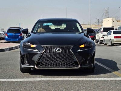 2019 Lexus IS300 SPORT 3.5L V6 PETROL Black Tan Sedan American Specs
