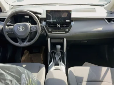 2024 Toyota Corolla Cross 2.0 Liters 4 Cylinders Petrol Engine White Black SUV