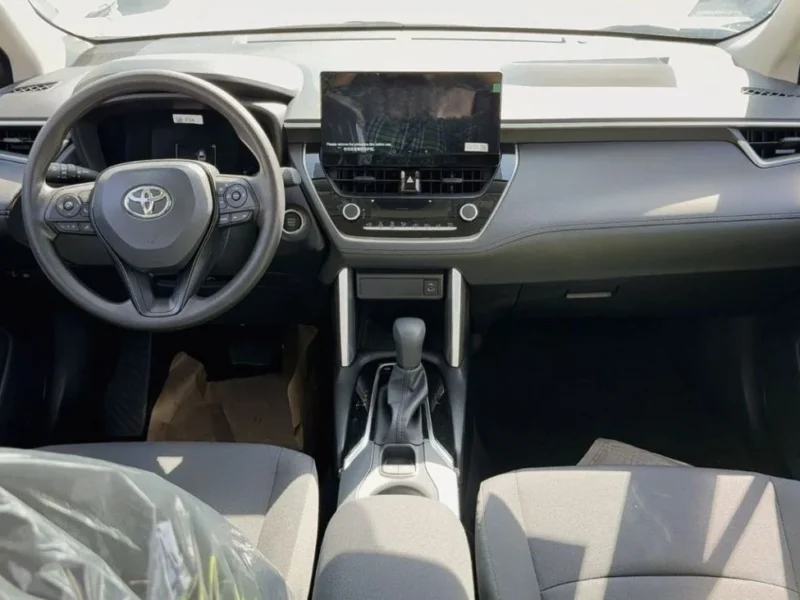 2024 Toyota Corolla Cross 2.0 Liters 4 Cylinders Petrol Engine White Black SUV