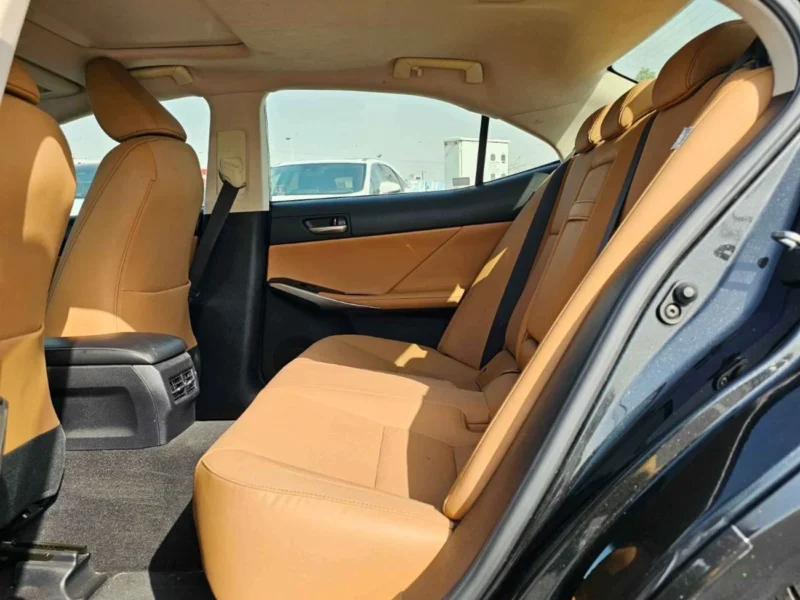 2019 Lexus IS300 SPORT 3.5L V6 PETROL Black Tan Sedan American Specs