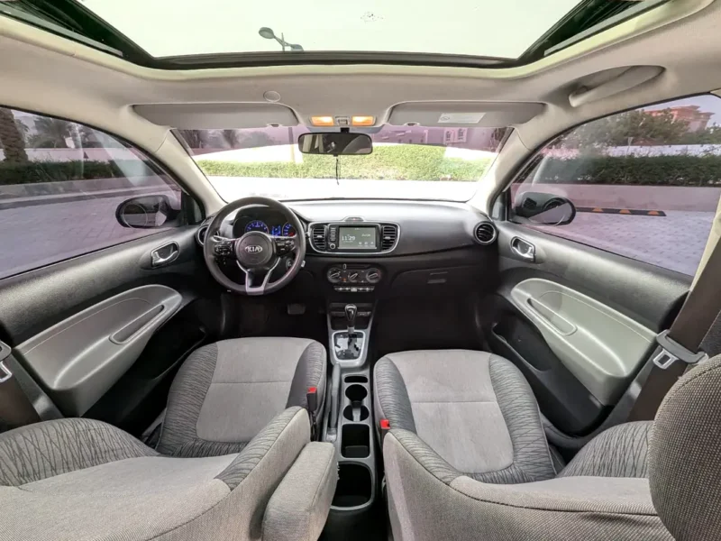 2020 Kia Pegas MPI Top 4 Cylinders Engine White Grey Sedan GCC Specs