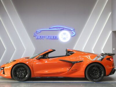 2025 Chevrolet Corvette Z06 5.5L LT6 Naturally Aspirated V8 Orange Black Convertible