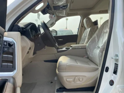 Toyota Land Cruiser VXR 3.5L 6 Cylinders Engine 2025 GCC White Beige SUV