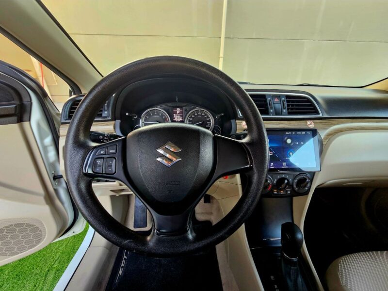 2022 Suzuki Ciaz CIAZ GL 1.5 Liters 4 Cylinder Engine GCC Specs White Beige Sedan