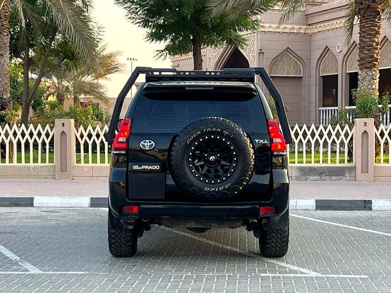 2010 Toyota Prado Tx-l MID 6 Cylinders Petrol Engine Black SUV GCC Specs