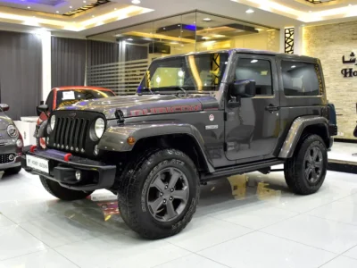 2017 Jeep Wrangler Rubicon RECON EDITION 6 Cylinders Engine Grey Black SUV
