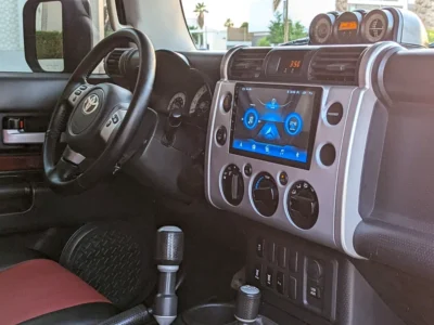 2011 Toyota FJ Cruiser TOP 6 Cylinders Petrol Engine Black SUV GCC Specs