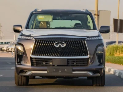 2025 Infiniti QX80 Sensory 3.5L Twin-Turbocharged V6 AT Petrol Grey Tan SUV