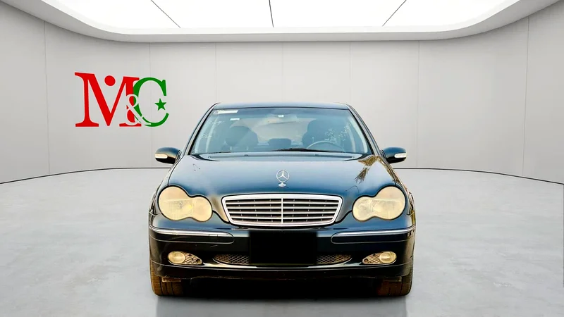 2002 Mercedes-Benz C-Class C240 6 Cylinders Petrol Engine Blue Black Sedan