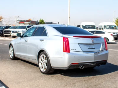 2014 Cadillac ATS Performance 4 Cylinders Engine Silver Black Sedan Clean Car