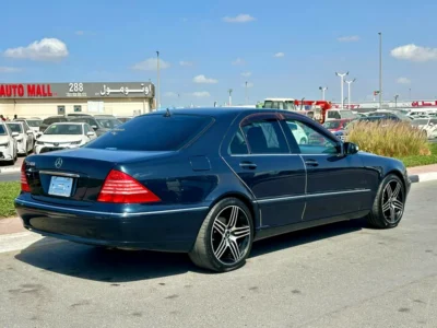 2005 Mercedes-Benz S-Class S 350 6 Cylinders Engine Black Sedan Elegant Luxury