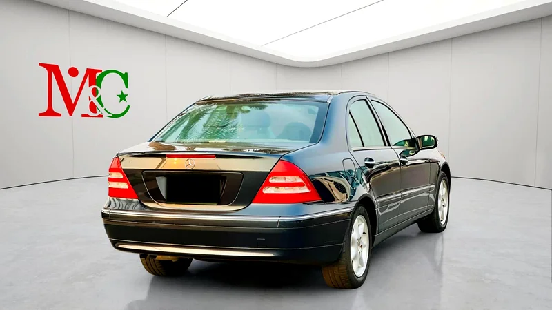 2002 Mercedes-Benz C-Class C240 6 Cylinders Petrol Engine Blue Black Sedan