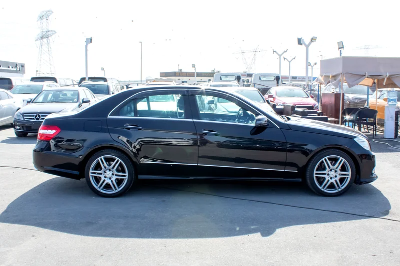 2009 Mercedes-Benz E-Class E 350 6 Cylinders Engine Black Sedan Excellent Condition
