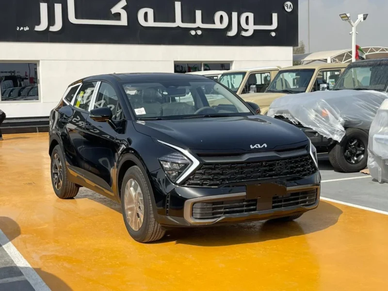 2025 Kia Sportage L TX 1.5 L 4 Cylinders Engine Black White Luxury SUV