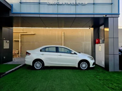 2023 Suzuki Ciaz CIAZ GLX 1.5L 4 Cylinders Engine GCC Specs White Beige Sedan