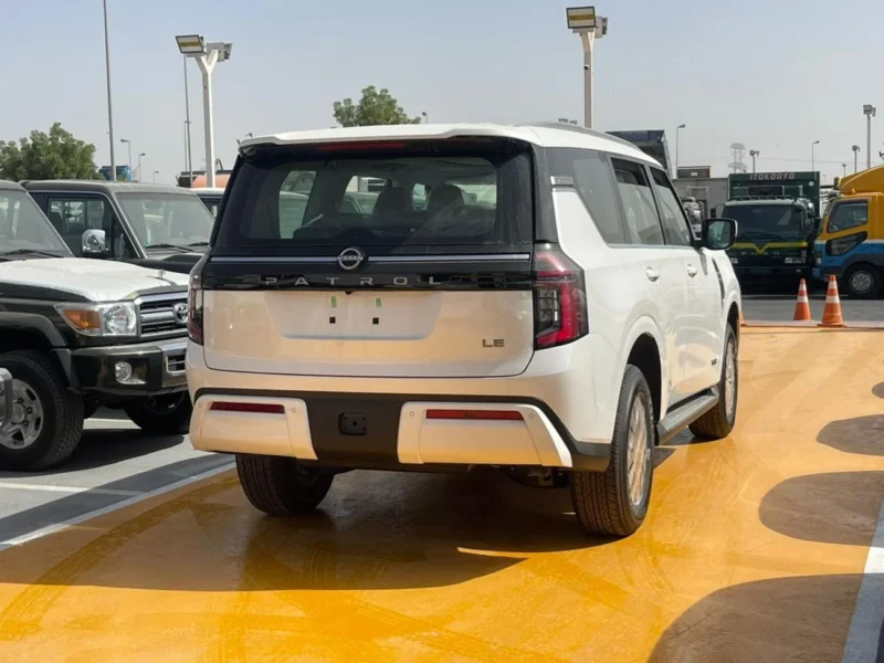 2026 Nissan Patrol LE T2 3.5Liter V6 Twin Turbo Engine White SUV GCC Specs
