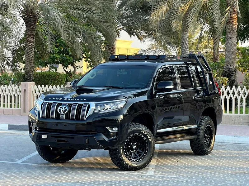 2010 Toyota Prado Tx-l MID 6 Cylinders Petrol Engine Black SUV GCC Specs