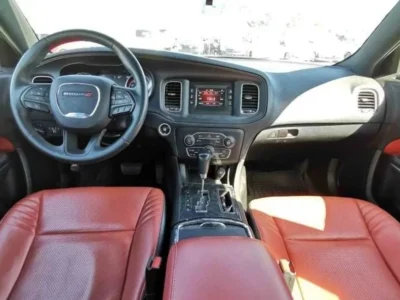 2017 Dodge Charger SXT 5.7 Liter V8 PETROL Engine Blue Red Sedan