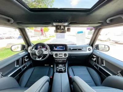 2024 Mercedes-Benz G-Class G 400 d 6 Cylinders Engine Green Black Wagon