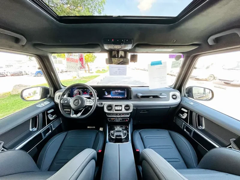 2024 Mercedes-Benz G-Class G 400 d 6 Cylinders Engine Green Black Wagon