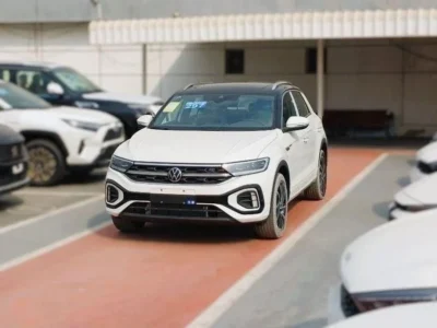 Volkswagen T ROC 1.5L 4 Cylinders Engine Petrol 2025 White Black Hatchback