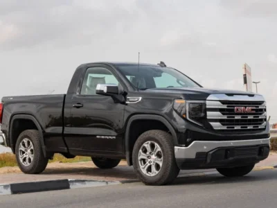 2026 GMC Sierra SLE V8 5.3L AT Petrol Single Cab Black Grey Pick Up Truck