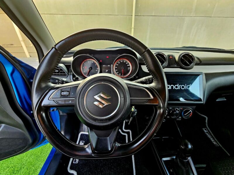 2023 Suzuki Swift SWIFT 1.2L 4 Cylinders Engine GCC Specs Blue Black Hatchback