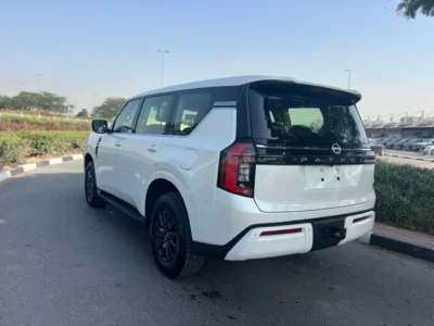 2025 Nissan Patrol XE 3.8 Liters V6 Petrol Engine White Black SUV GCC Specs