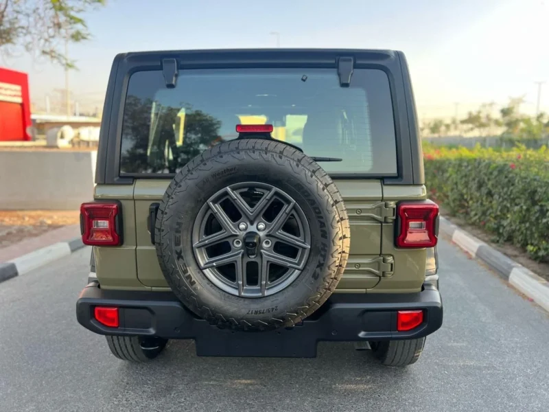 2025 Jeep Wrangler Unlimited Sport S 2.0L Turbo 4 Cylinder Engine A/T Green Grey SUV