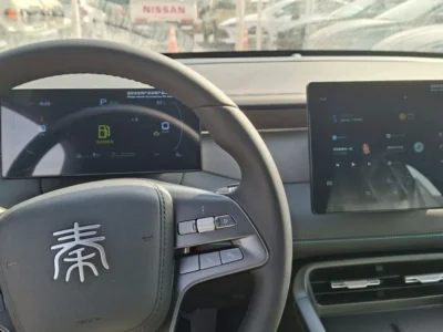 2025 BYD QIN PLUS BYD 1.5 L 4 Cylinders Engine Hybrid White Black Sedan