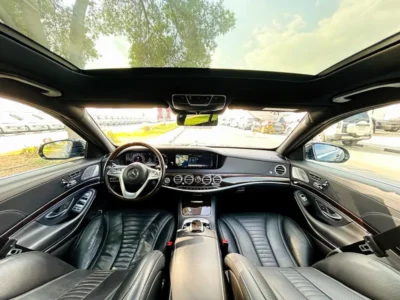 2019 Mercedes-Benz S-Class S 400 6 Cylinders Petrol Engine Black Sedan