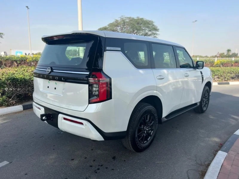 2025 Nissan Patrol XE 3.8 Liters V6 Petrol Engine White Black SUV GCC Specs