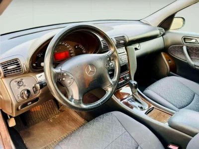 2002 Mercedes-Benz C-Class C240 6 Cylinders Petrol Engine Blue Black Sedan