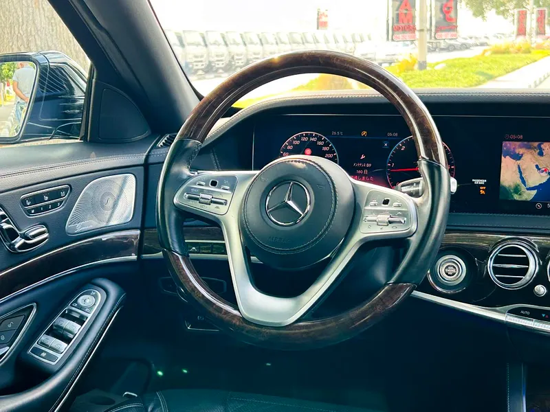 2019 Mercedes-Benz S-Class S 400 6 Cylinders Petrol Engine Black Sedan