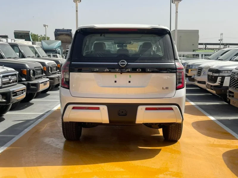 2026 Nissan Patrol LE T2 3.5Liter V6 Twin Turbo Engine White SUV GCC Specs