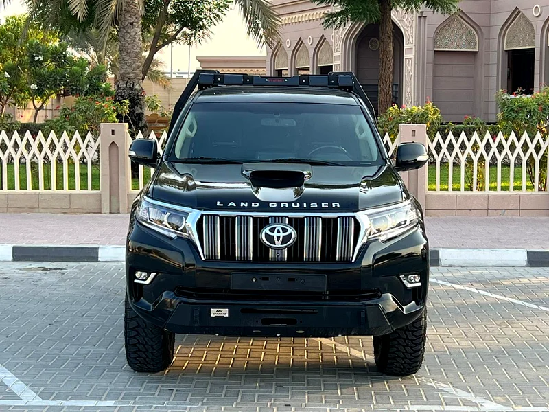 2010 Toyota Prado Tx-l MID 6 Cylinders Petrol Engine Black SUV GCC Specs