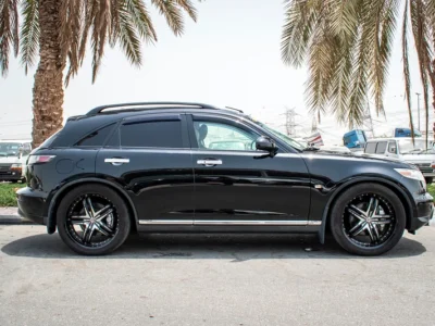 2008 Infiniti FX45/FX35 Standard 6 Cylinders Engine Black Beige SUV