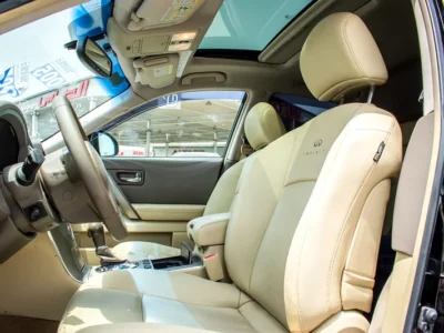 2008 Infiniti FX45/FX35 Standard 6 Cylinders Engine Black Beige SUV